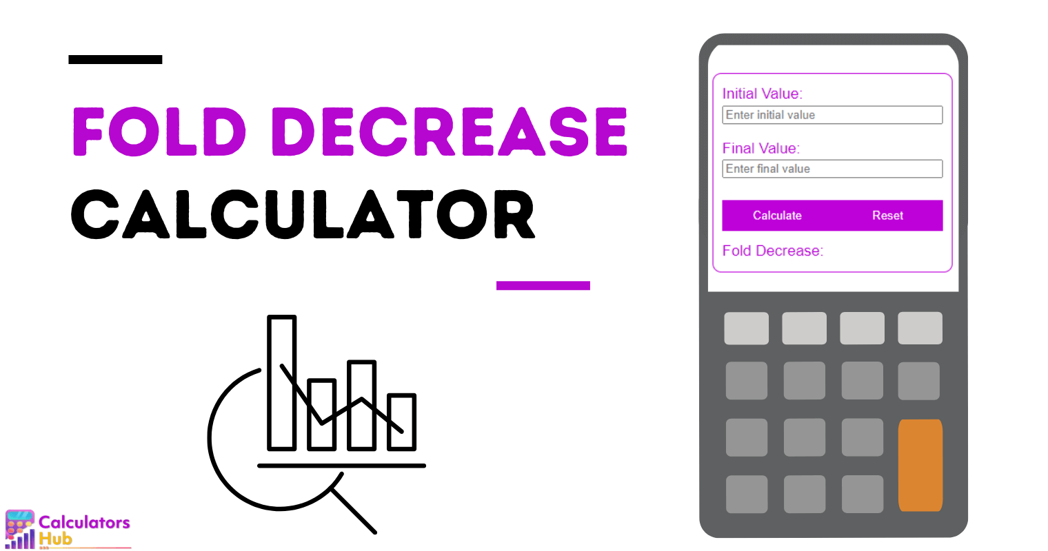 Fold Decrease Calculator