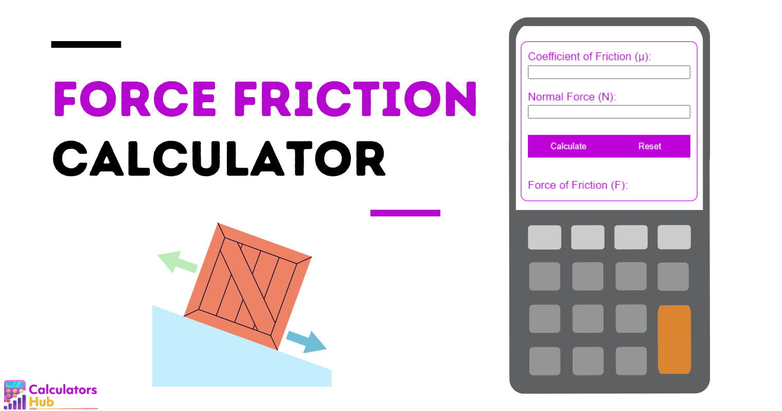 Force Friction Calculator