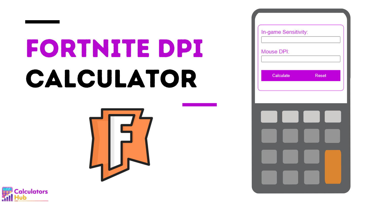 Fortnite DPI Calculator