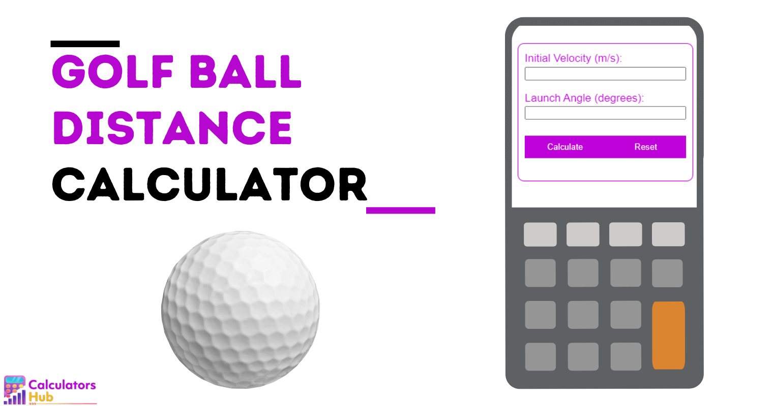 Calculadora de distancia de pelota de golf