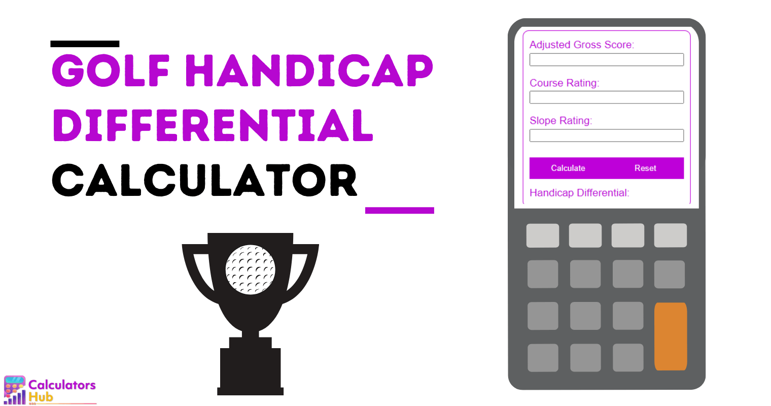 Golf Handicap Differential Calculator