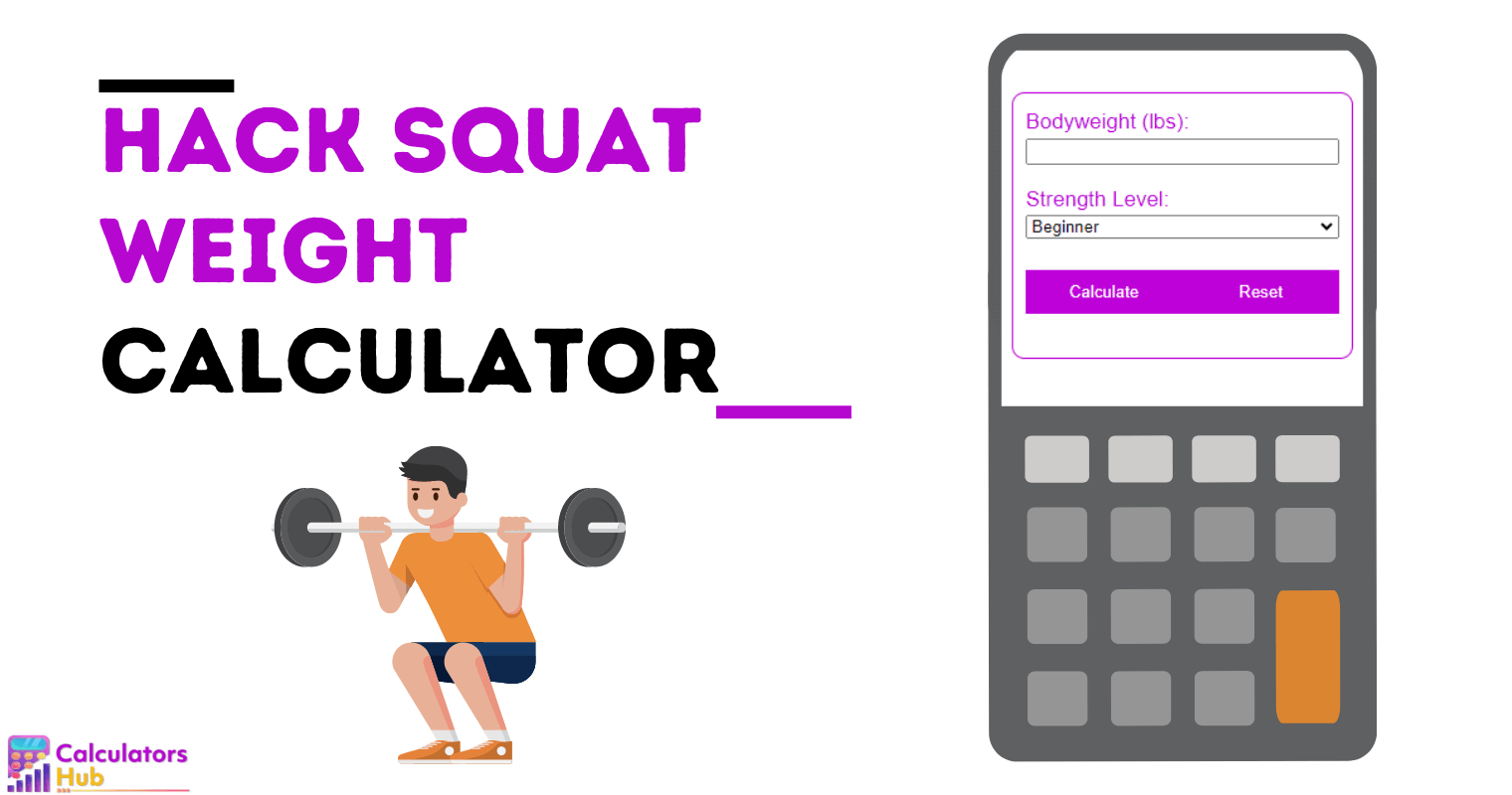 Hack Squat Weight Calculator