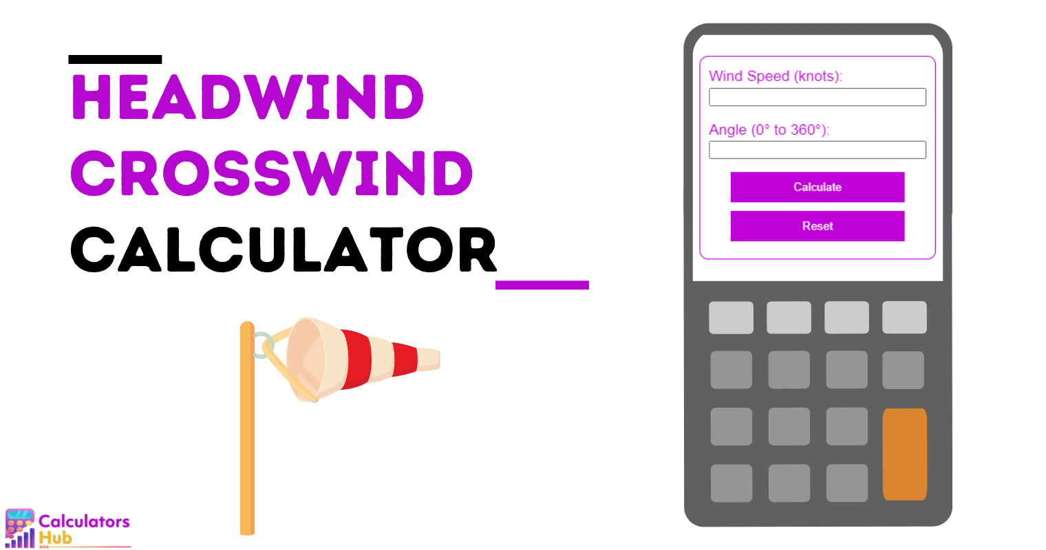 Headwind Crosswind Calculator