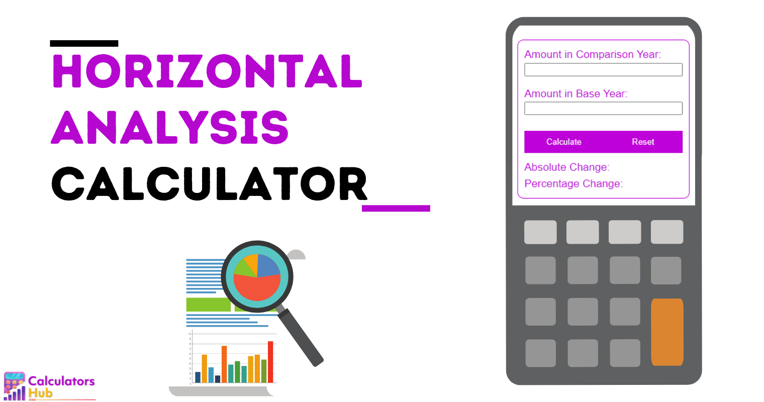 Horizontal Analysis Calculator