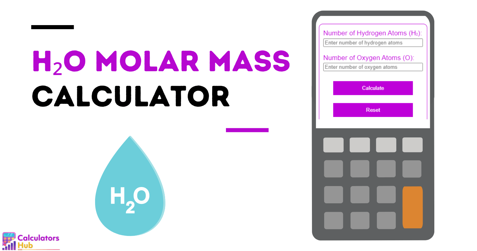 H₂O Molar Mass Calculator