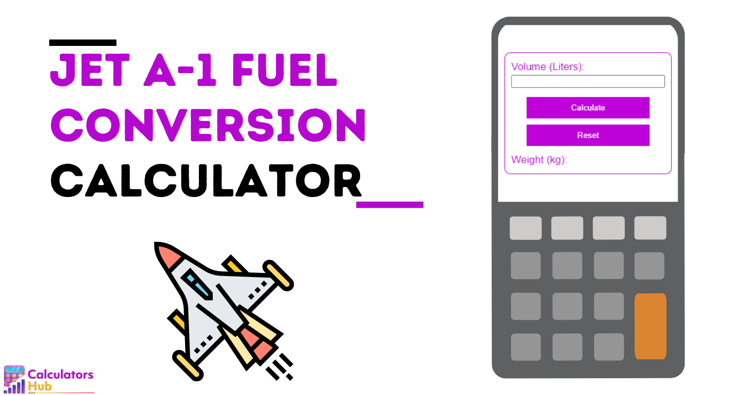 Jet A-1 Fuel Conversion Calculator