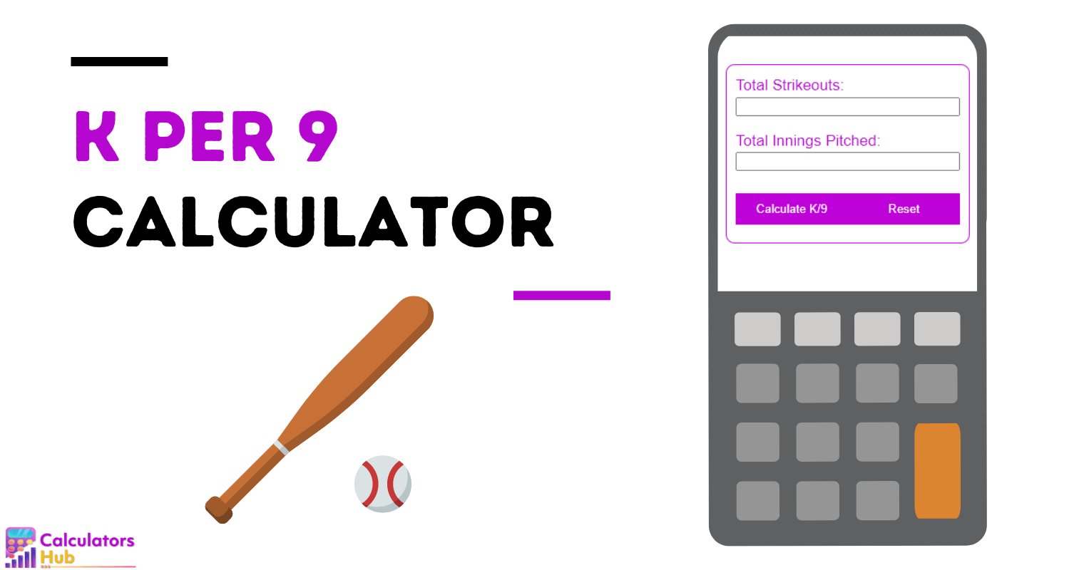 K per 9 Calculator