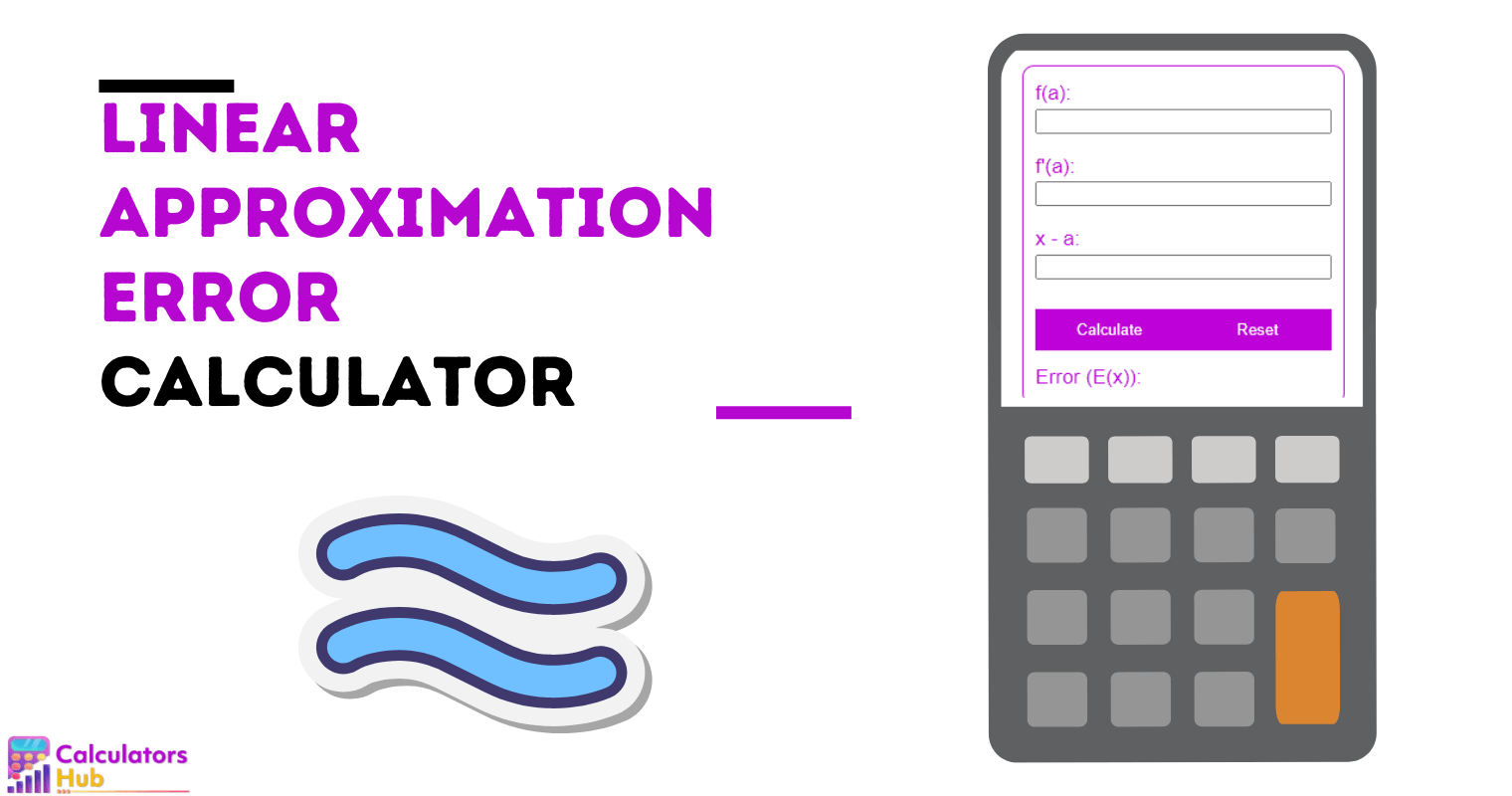 Linear Approximation Error Calculator