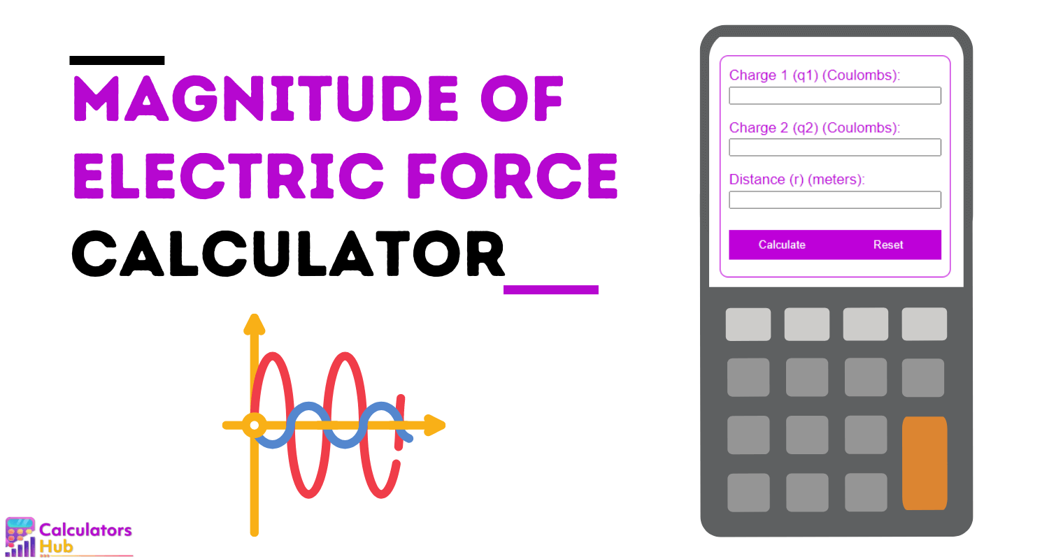 Magnitude of Electric Force Calculator