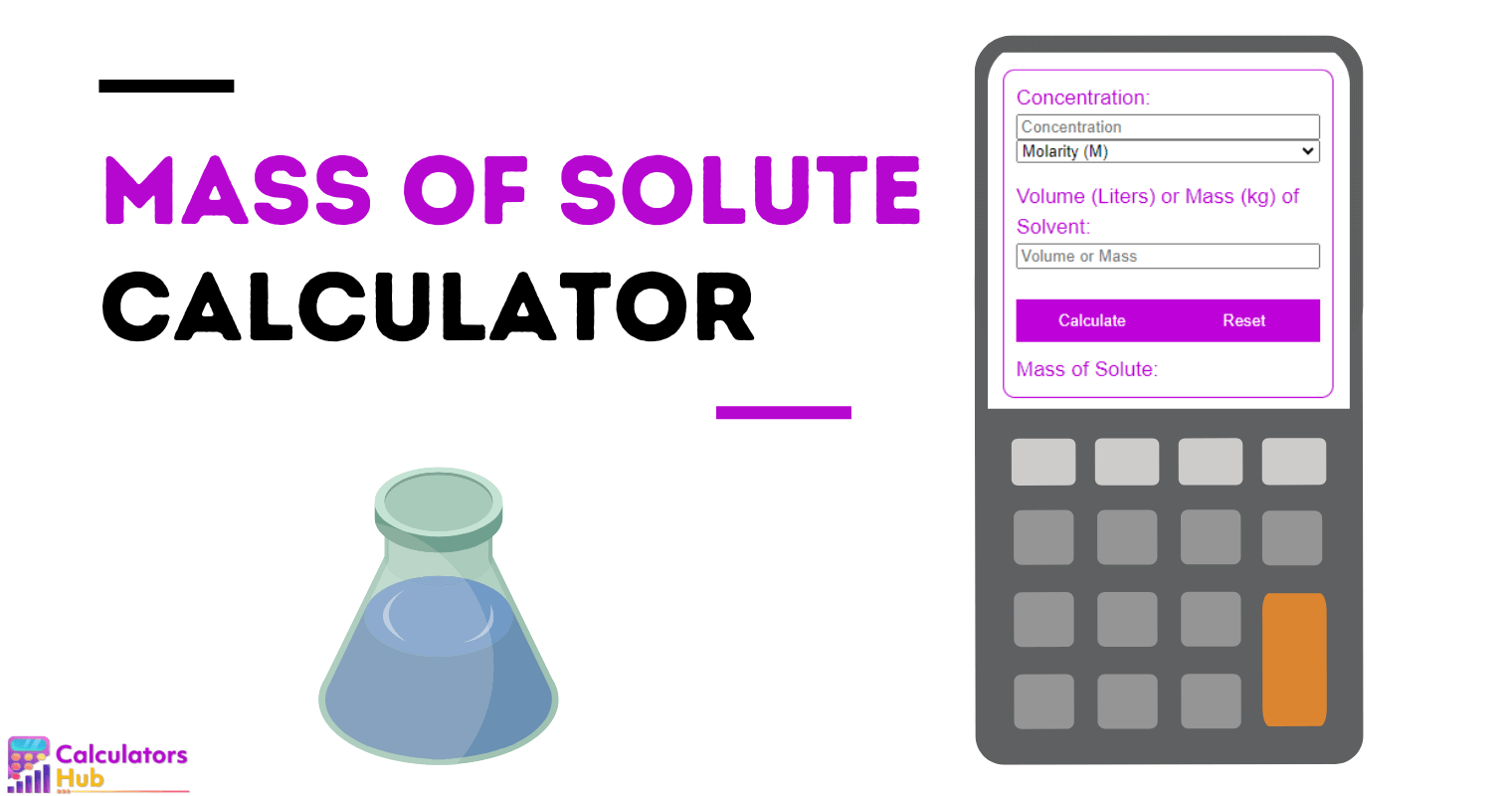 Mass of Solute Calculator