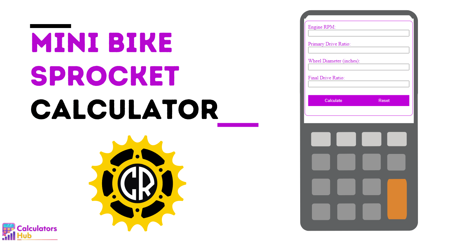 Mini Bike Sprocket Calculator