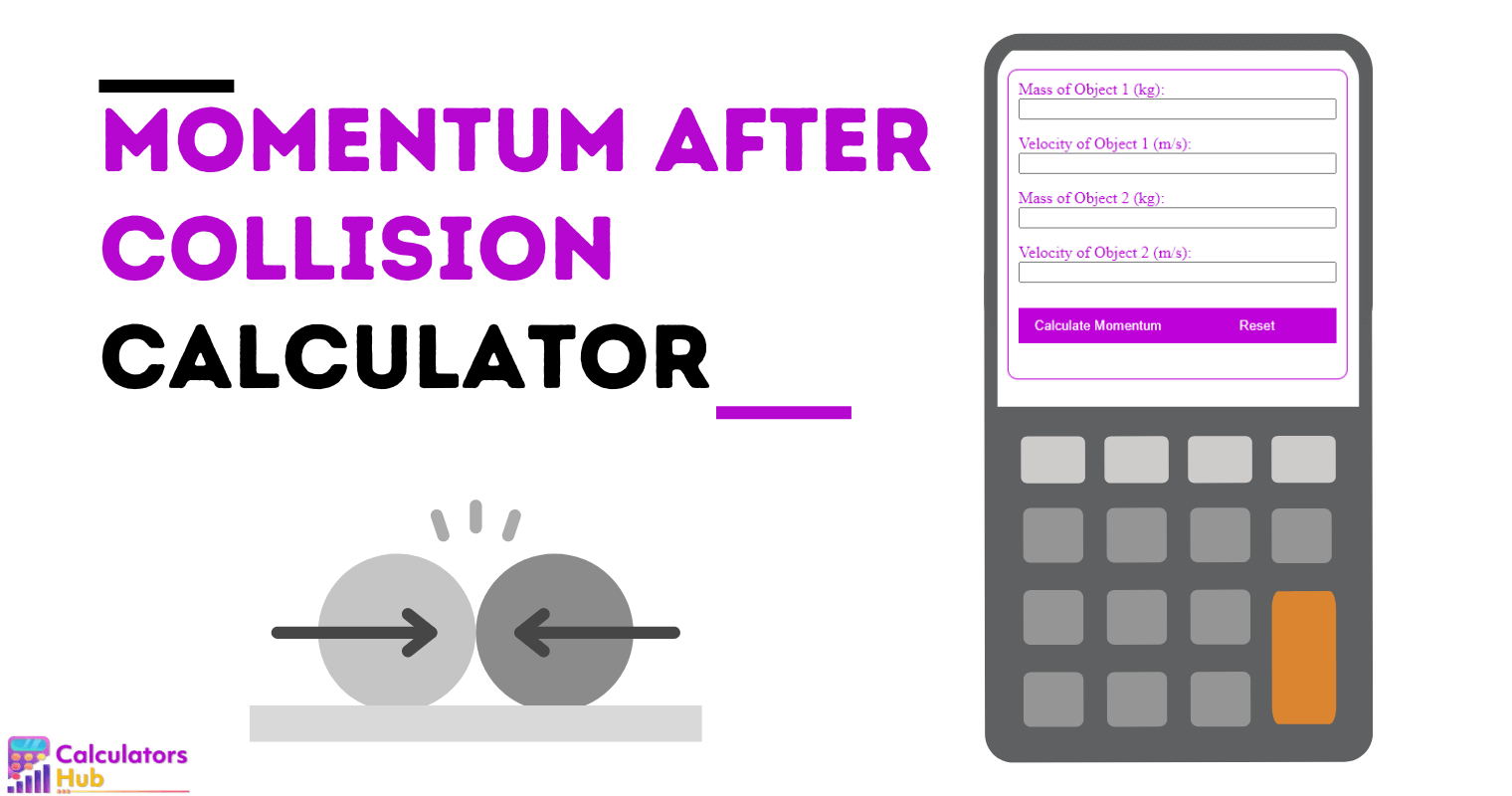 Momentum After Collision Calculator