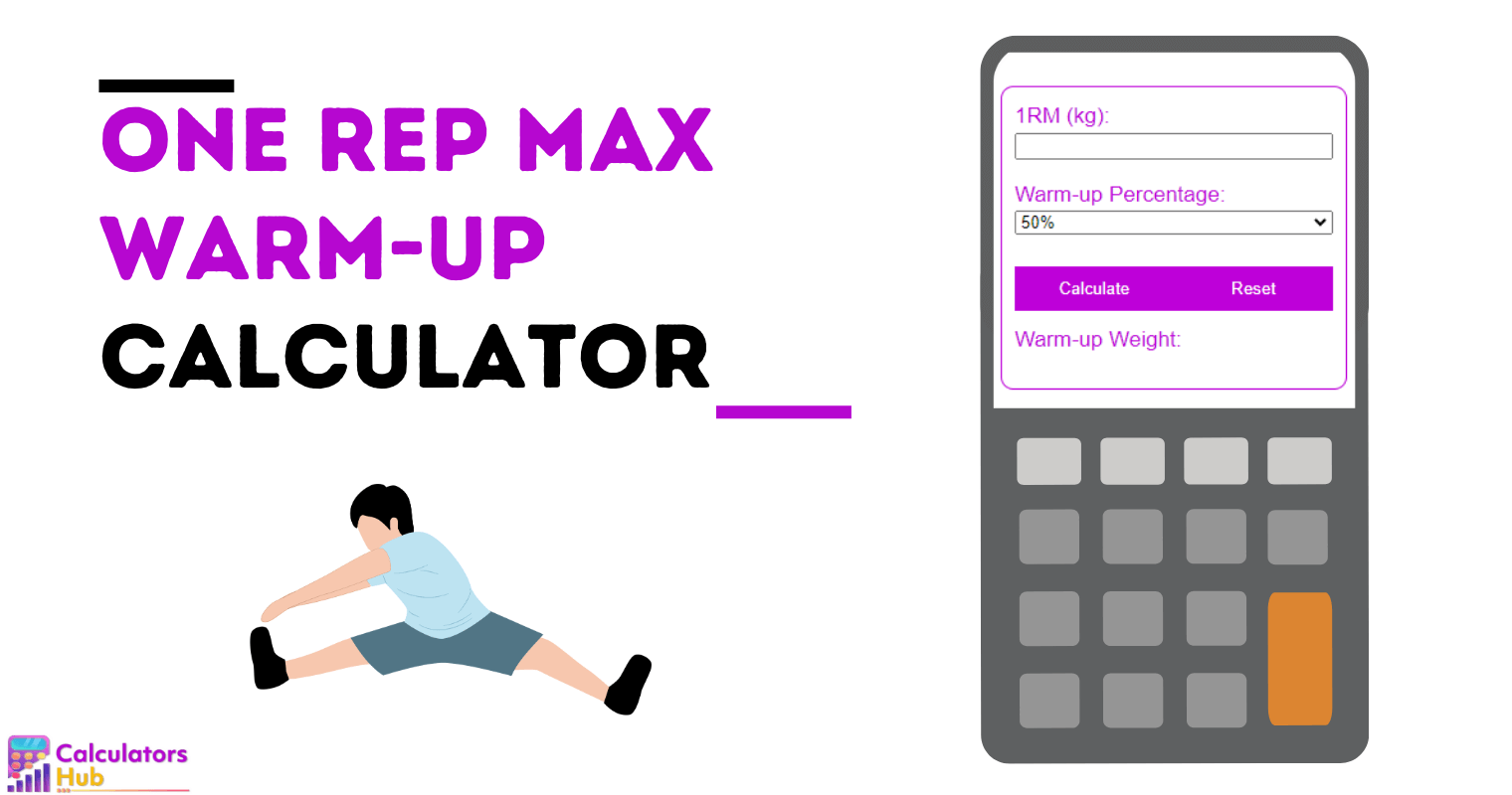 One Rep Max Warm-Up Calculator