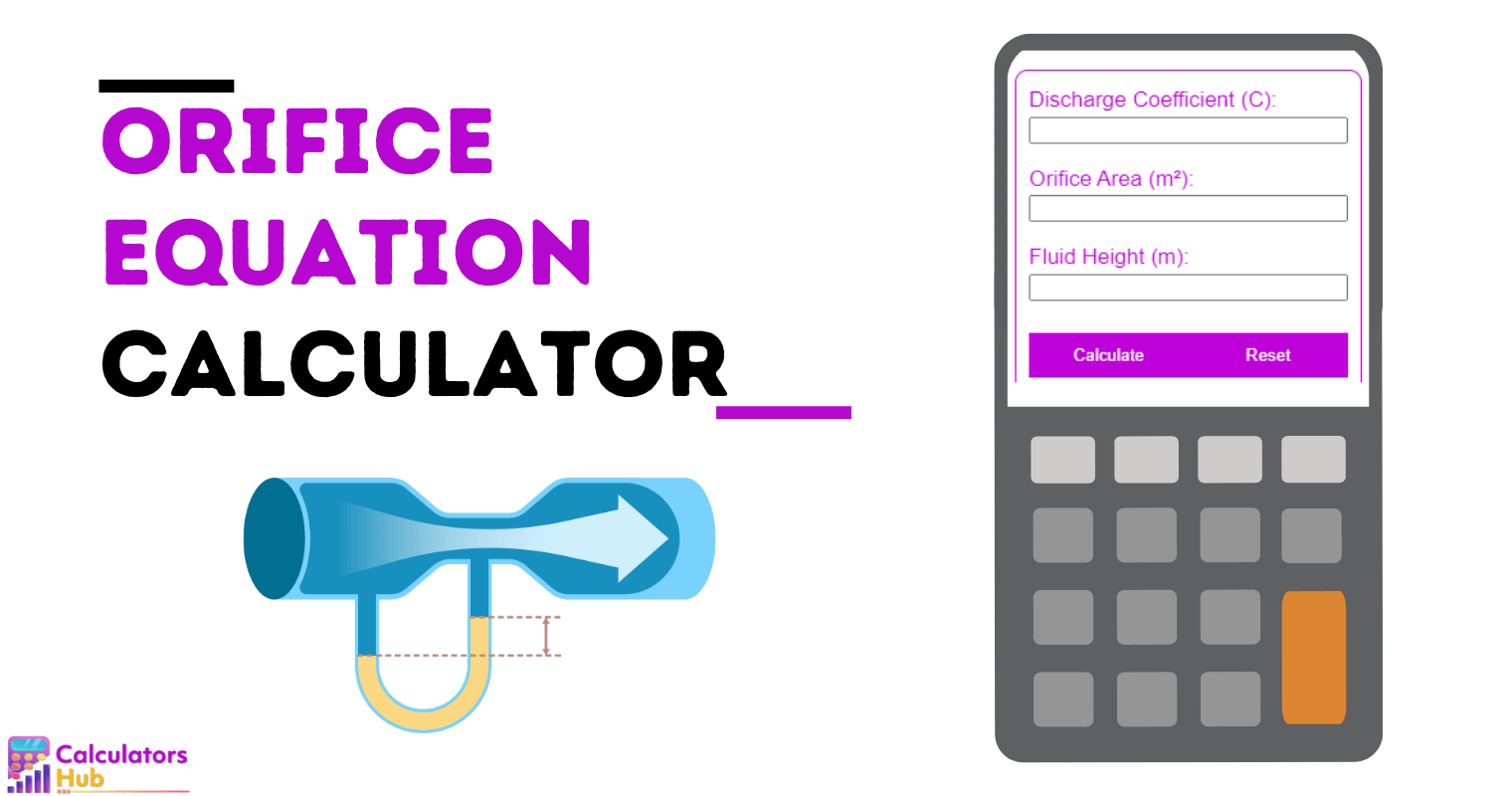 Orifice Equation Calculator