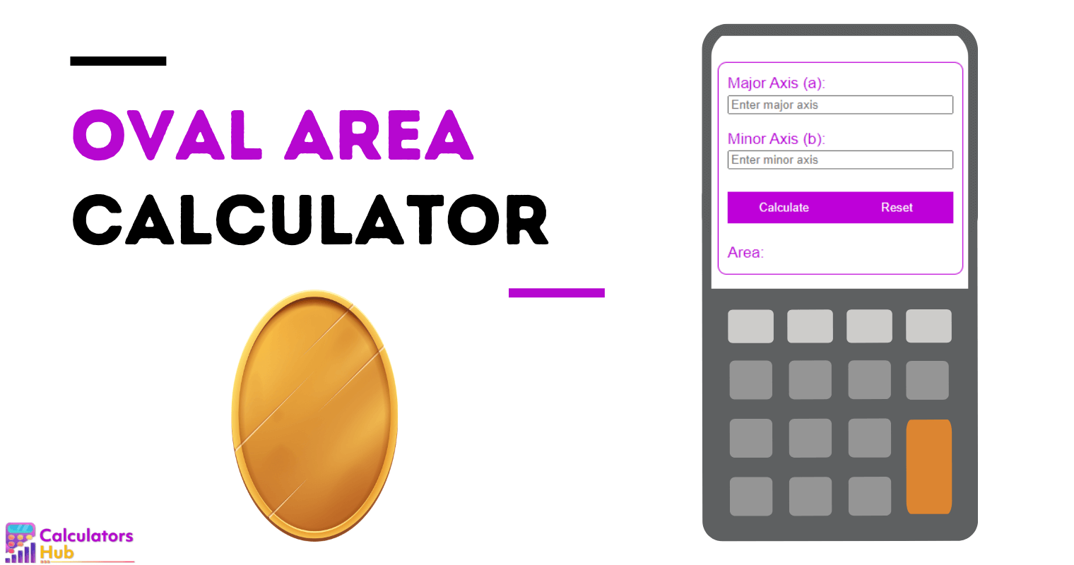 Oval Calculator Area