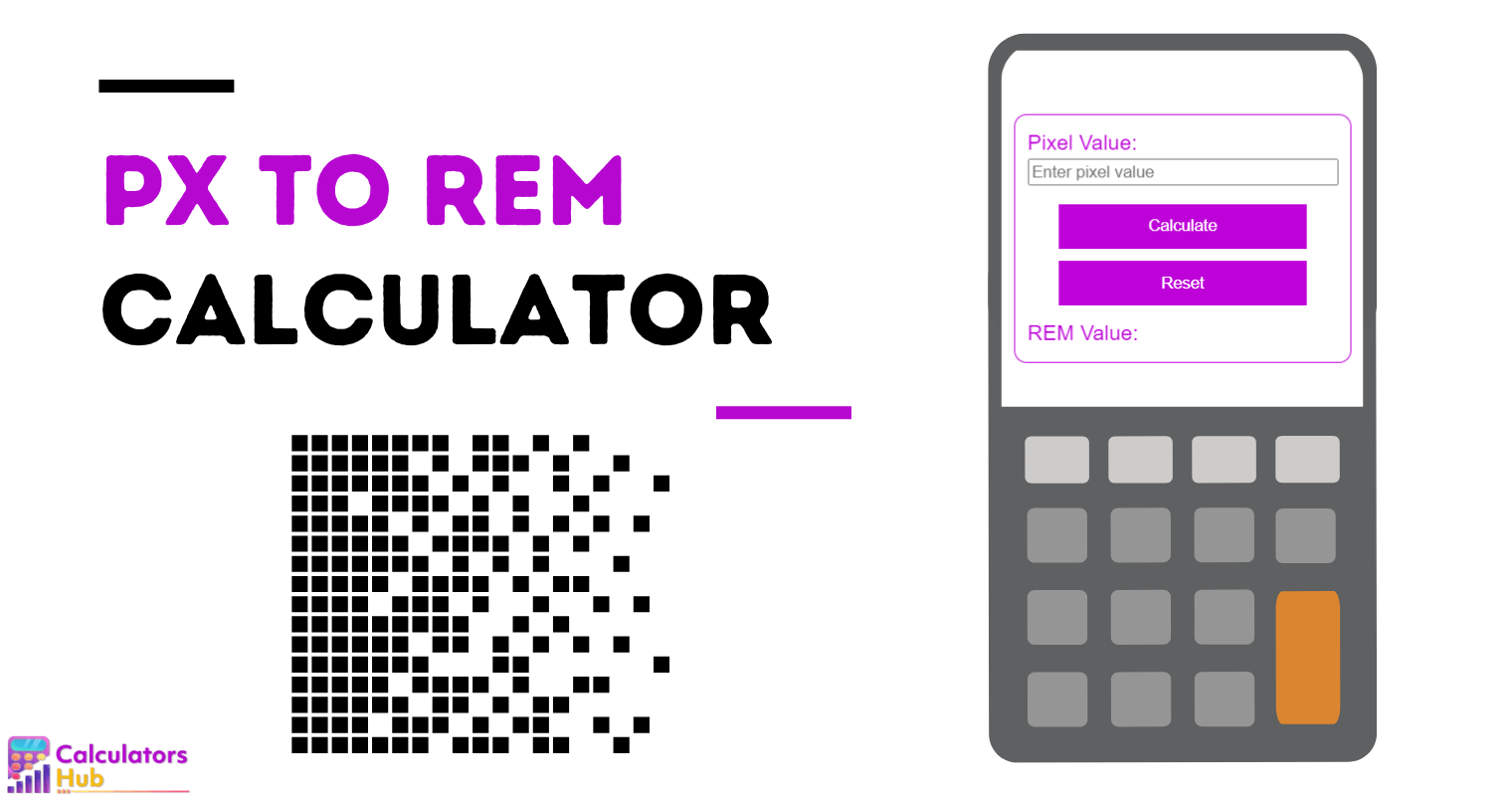 PX to REM Calculator