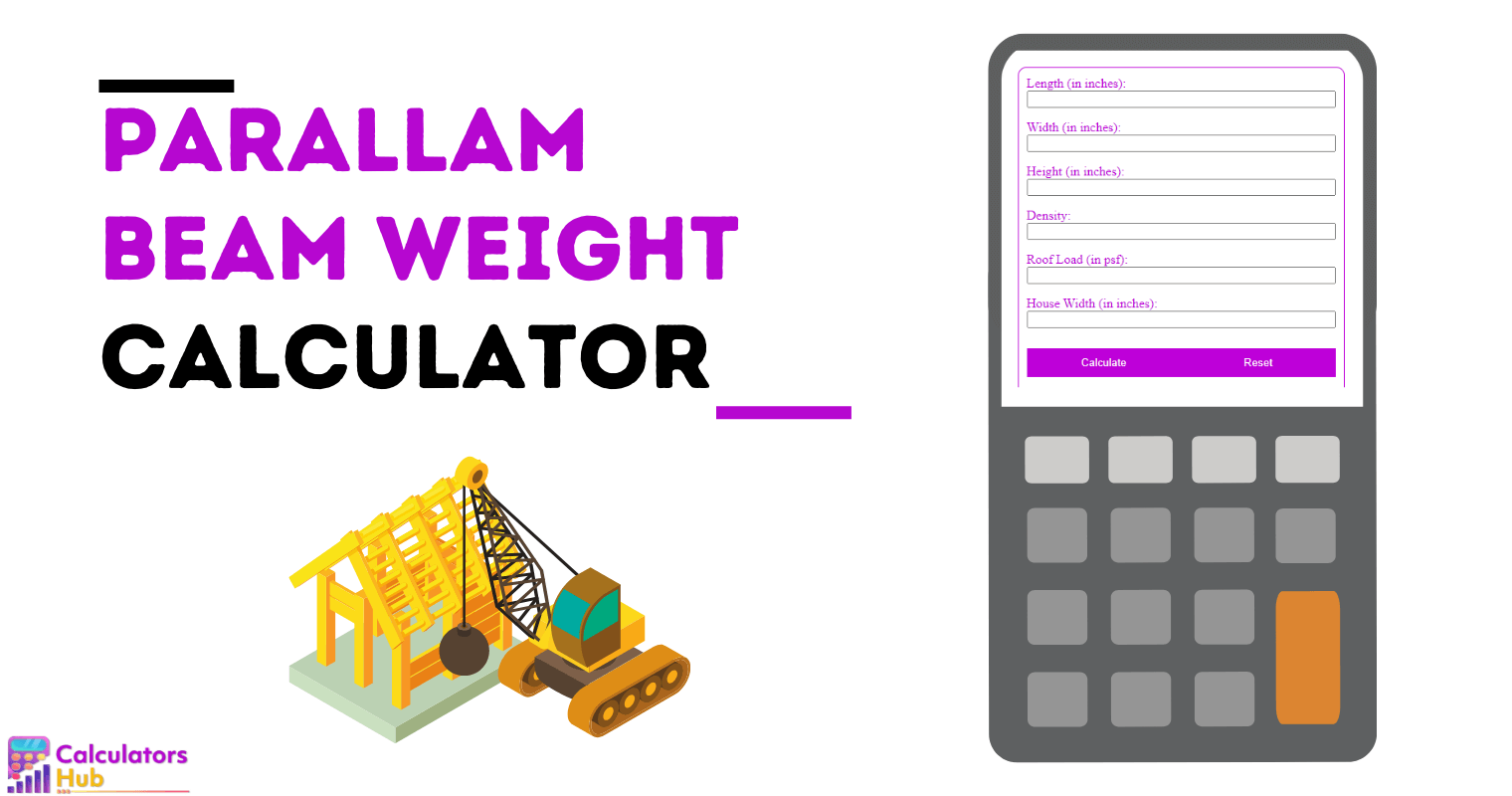 Parallam Beam Weight Calculator