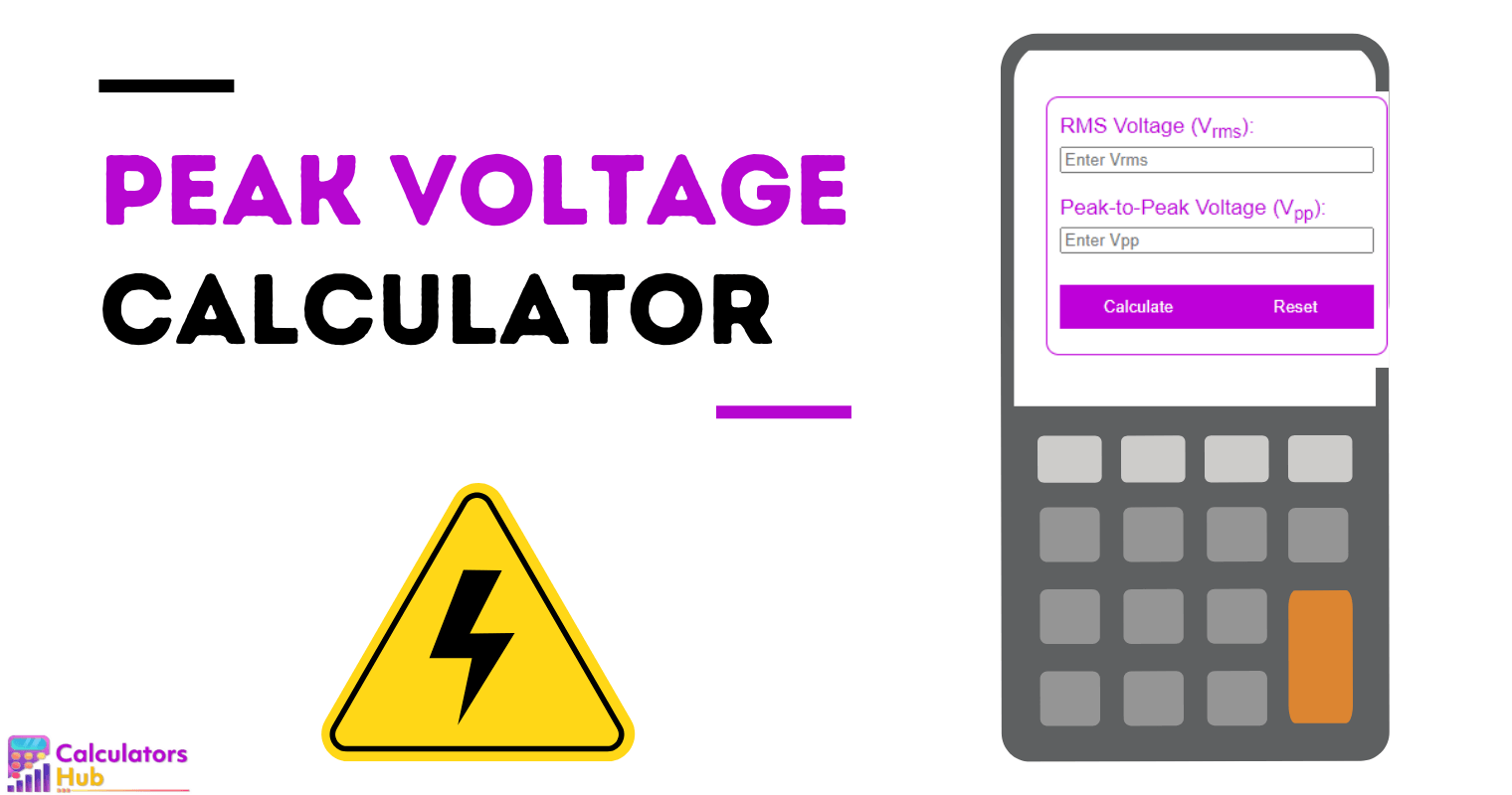 Peak Voltage Calculator