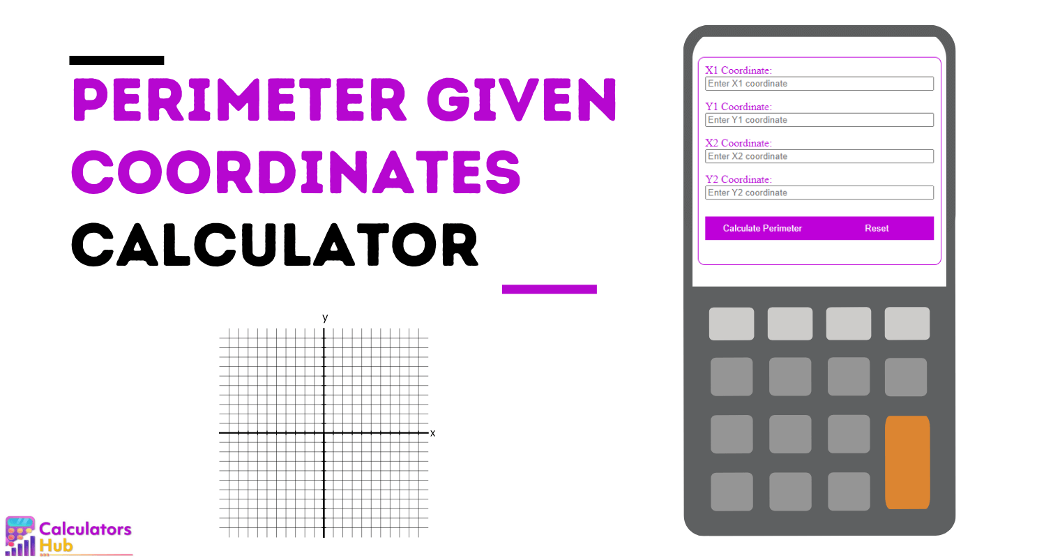 Perimeter Given Coordinates Calculator
