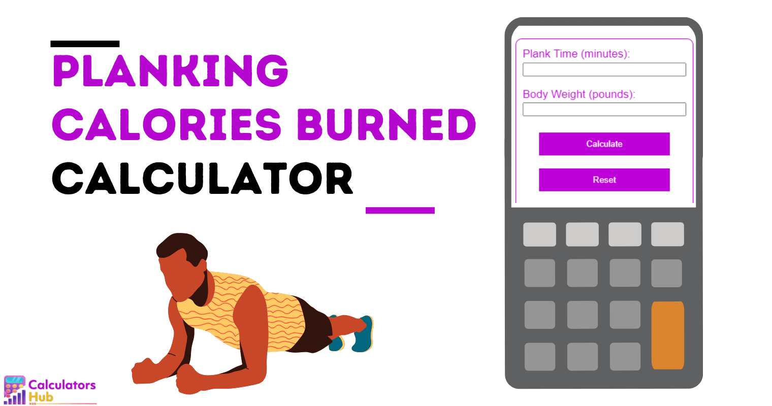 Planking Calories Burned Calculator