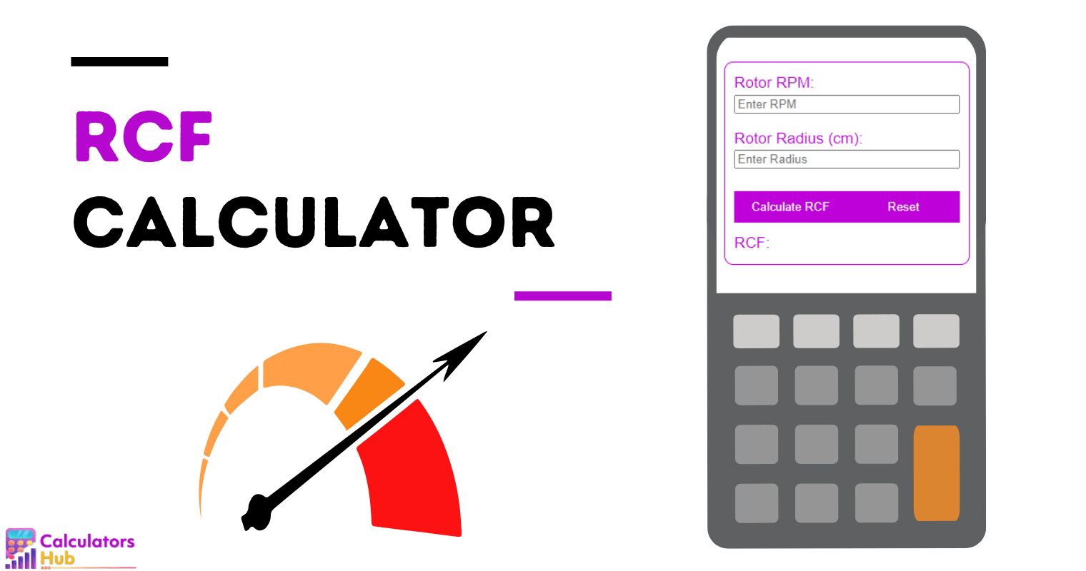 RCF Calculator
