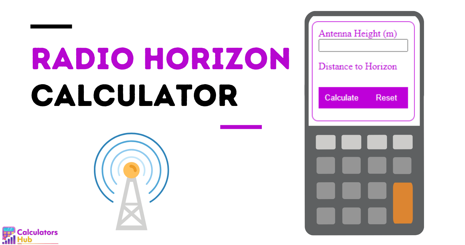 Radio Horizon Calculator