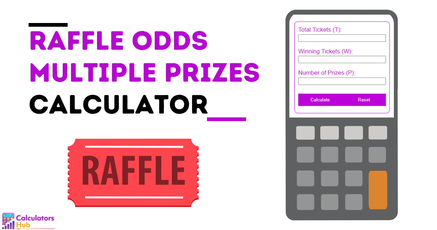 Raffle Odds Calculator Multiple Prizes