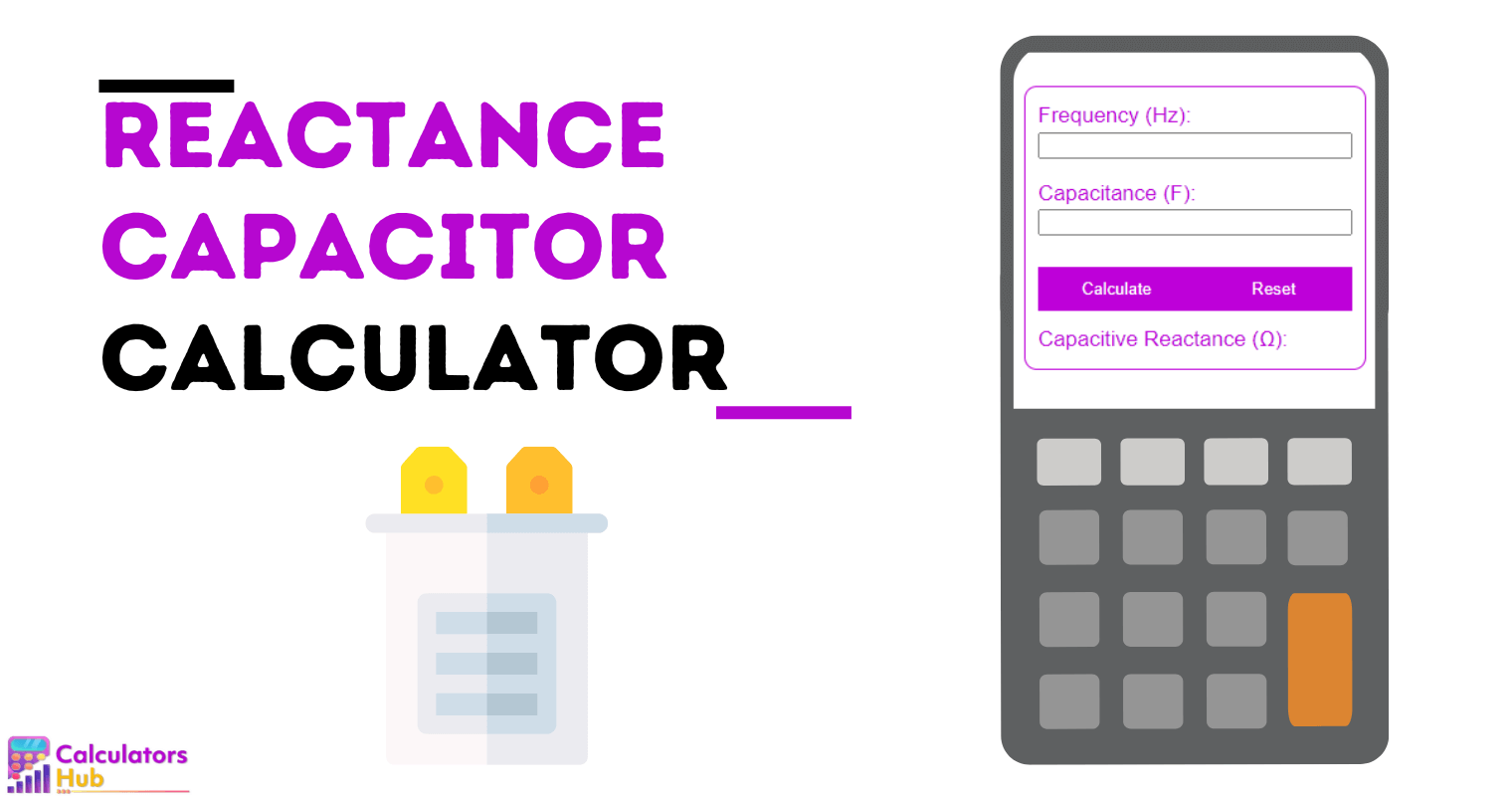 Reactance Capacitor Calculator