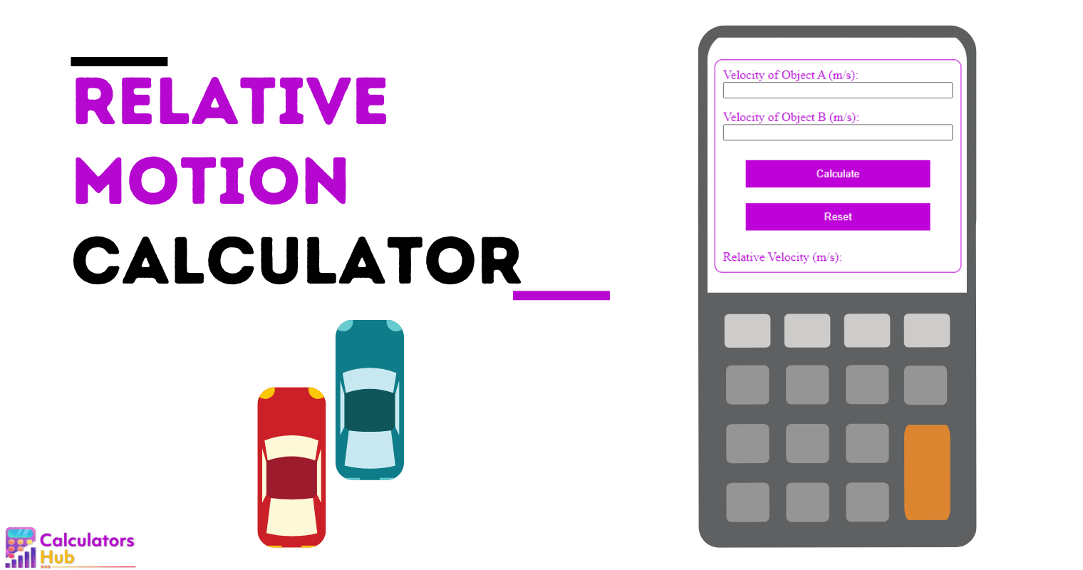 Relative Motion Calculator