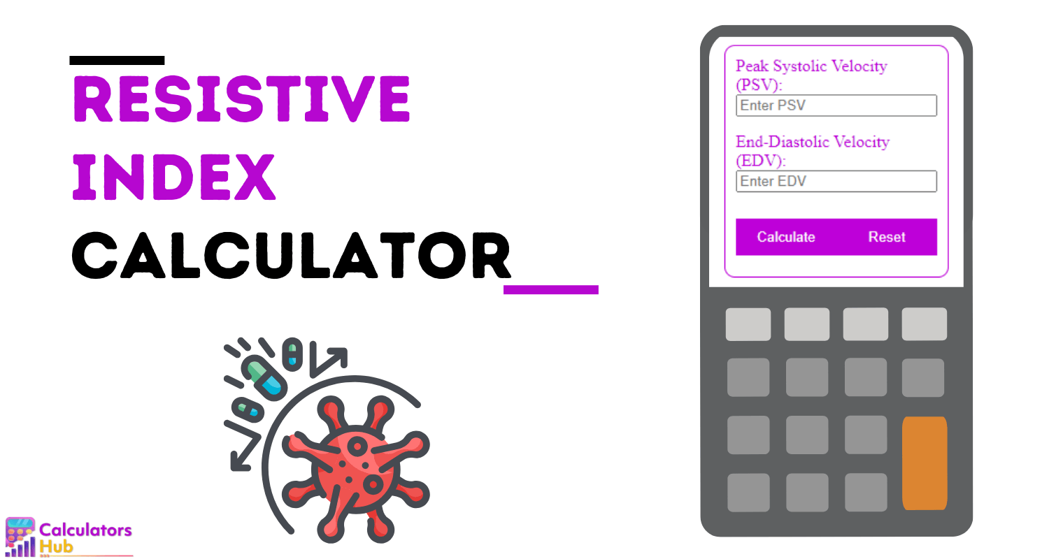 Resistive Index calculator