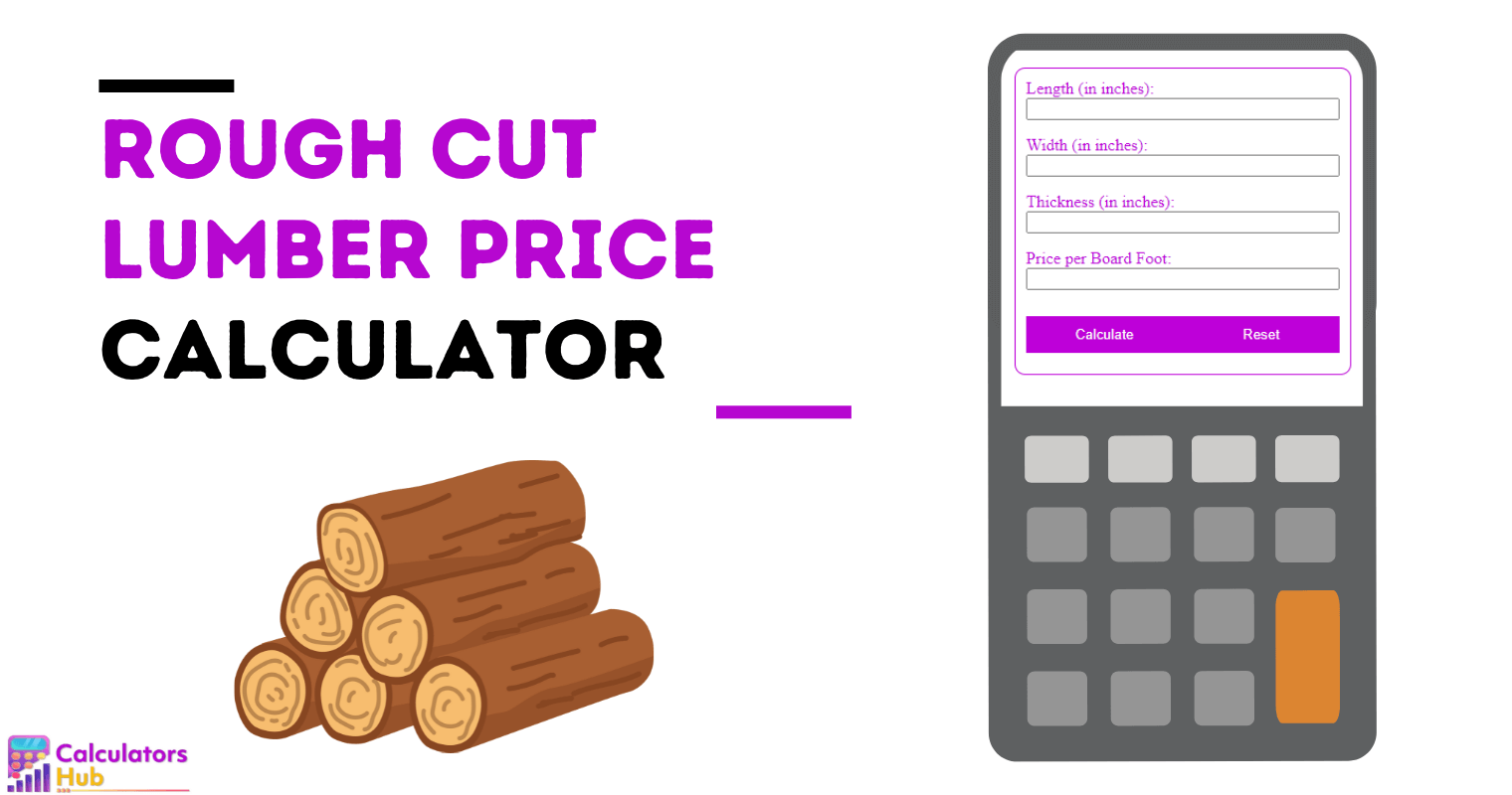 Rough Cut Lumber Price Calculator
