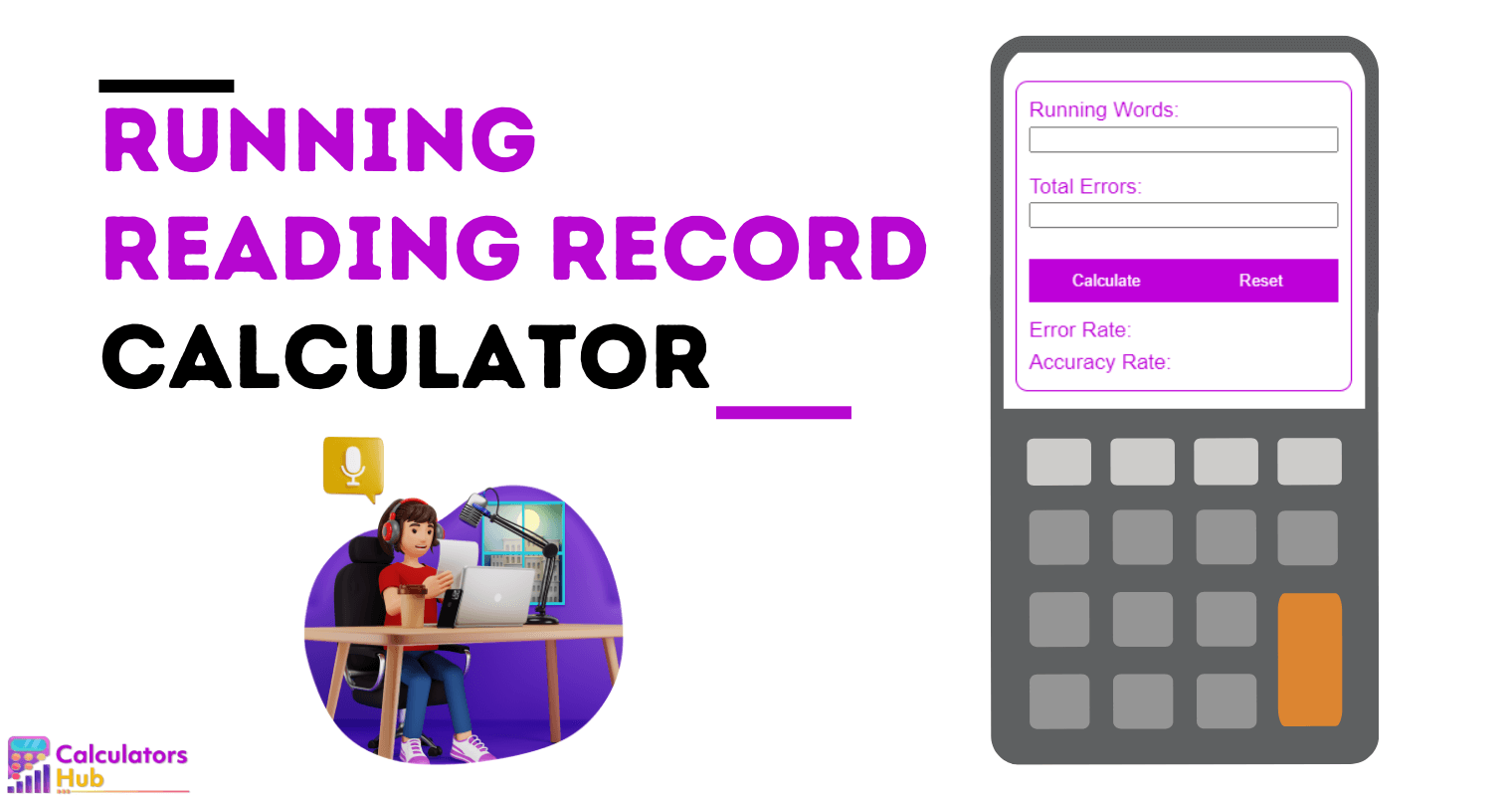 Running Reading Record Calculator