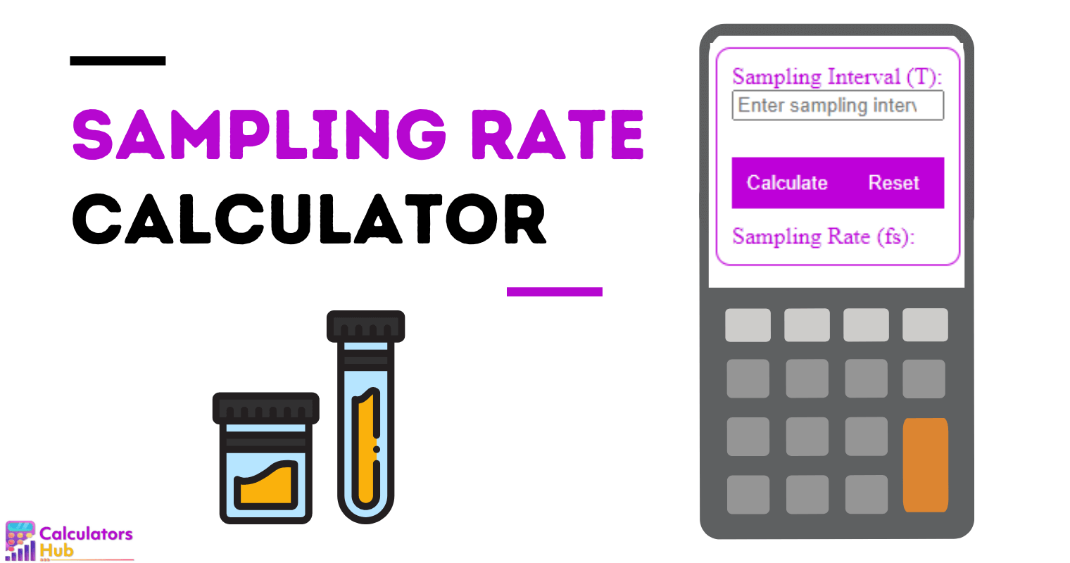Sampling Rate Calculator