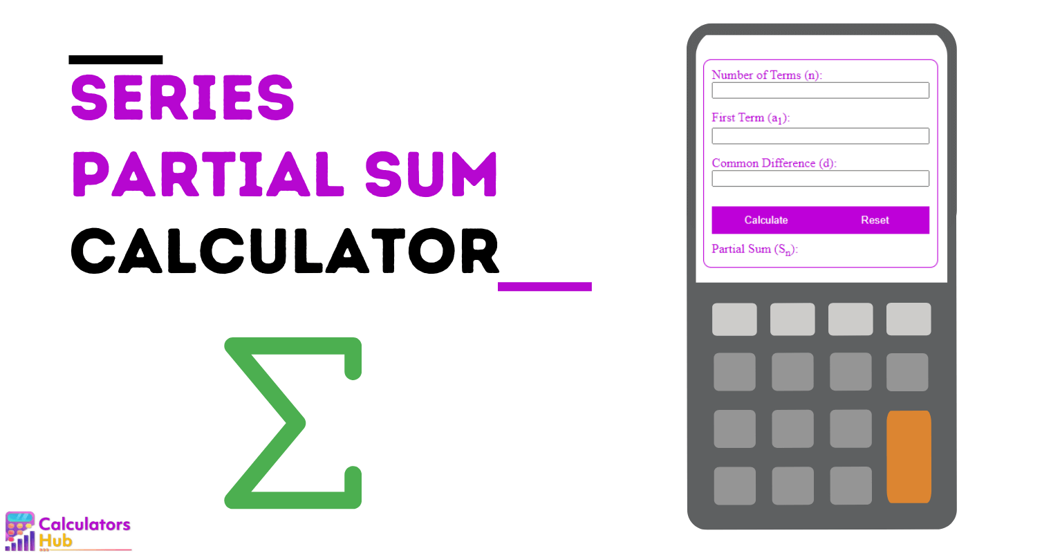 how to calculate partial sum of a series