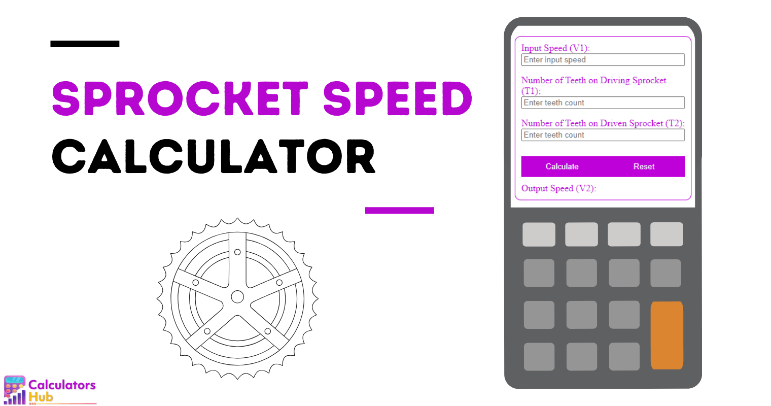 Sprocket Speed Calculator