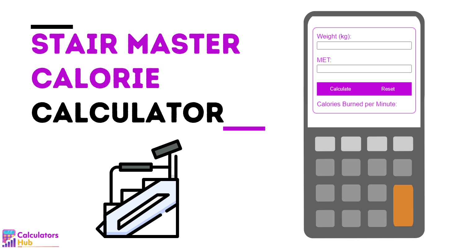 Calculadora de calorías de Stair Master