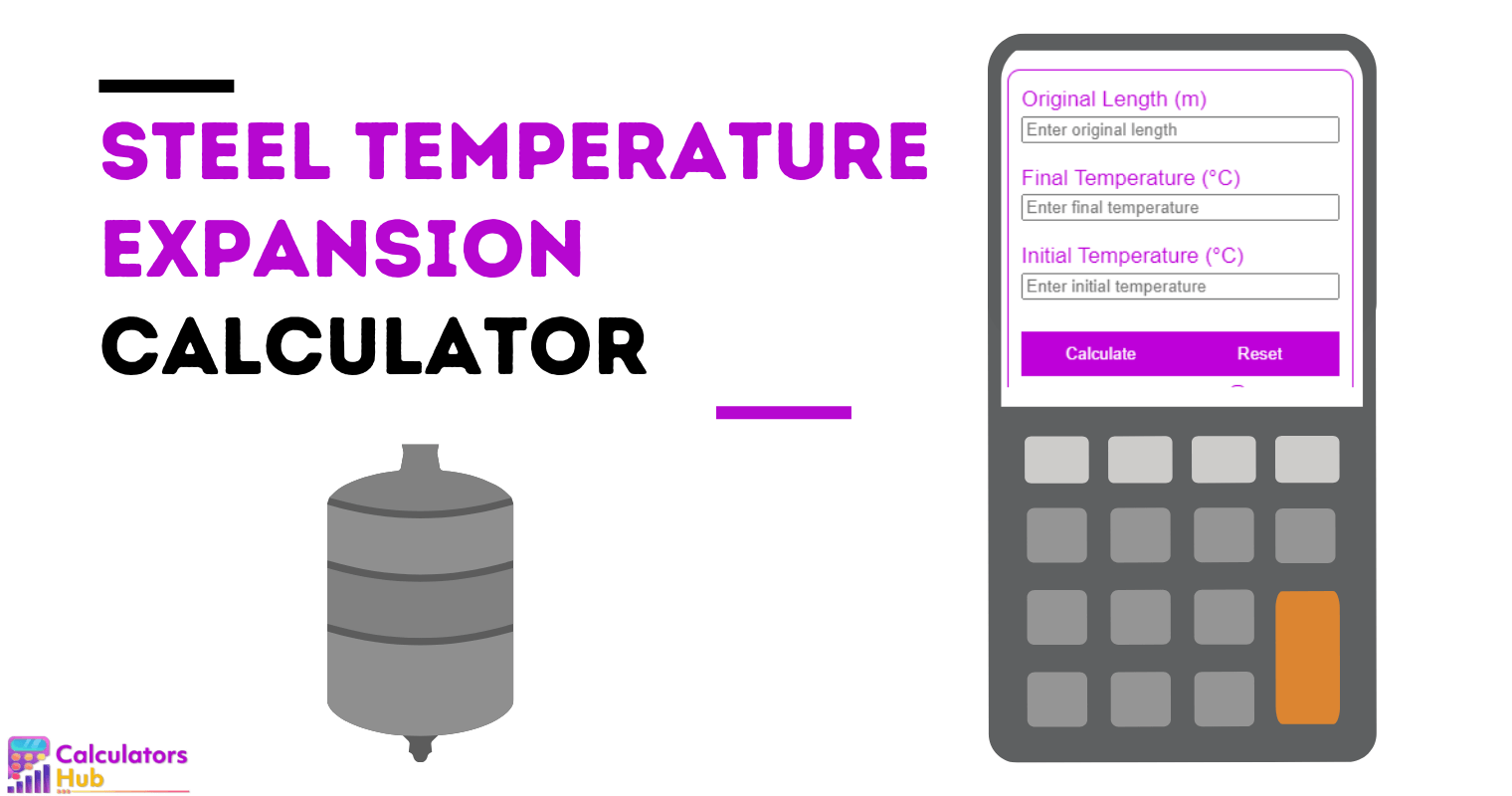 Steel Temperature Expansion Calculator