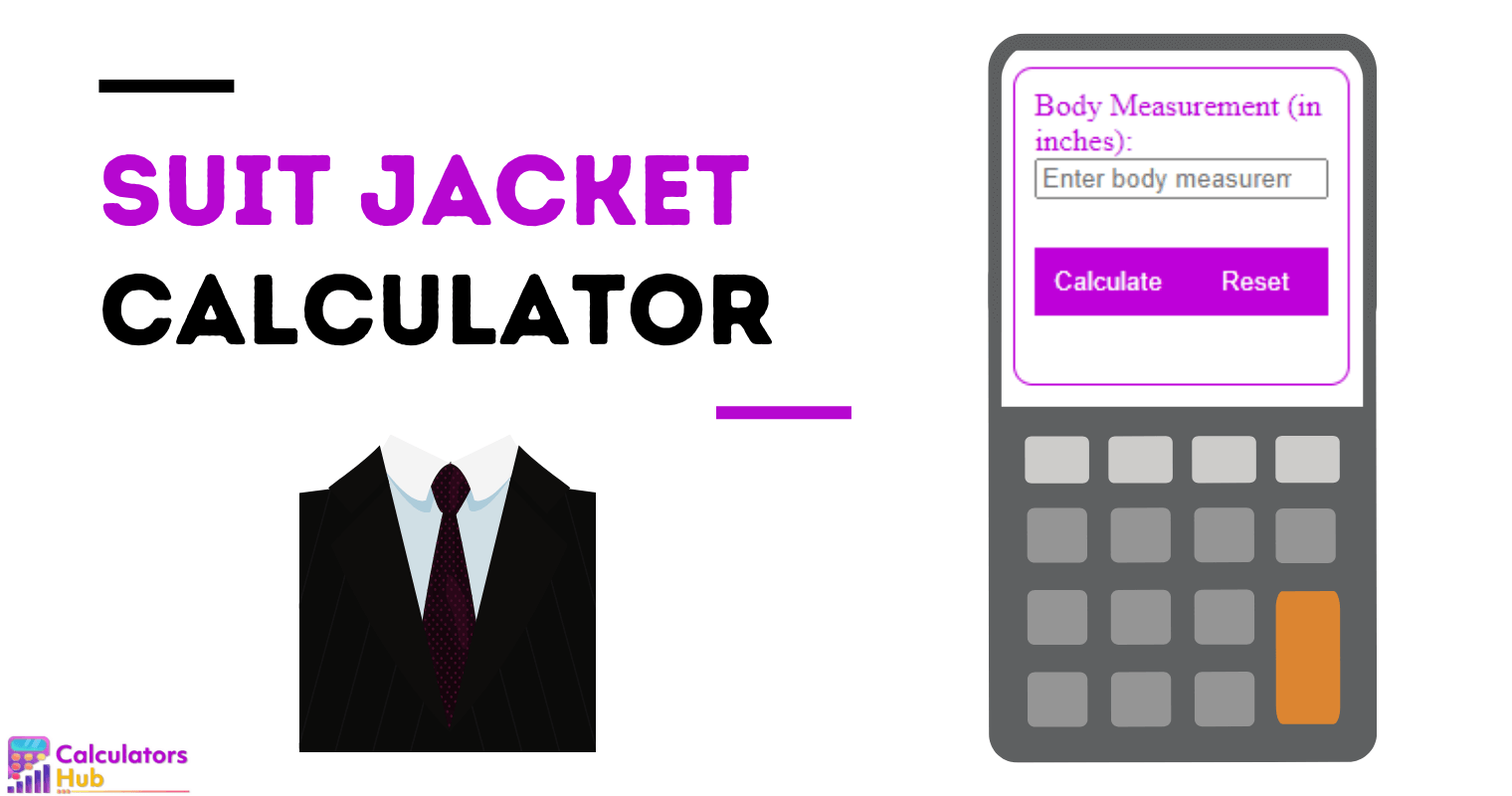 Suit Jacket Calculator