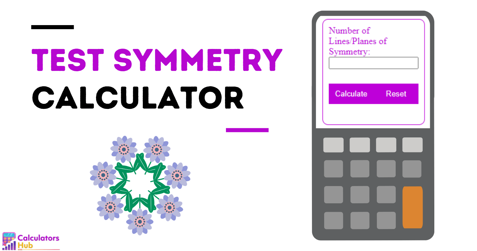 Test Symmetry Calculator