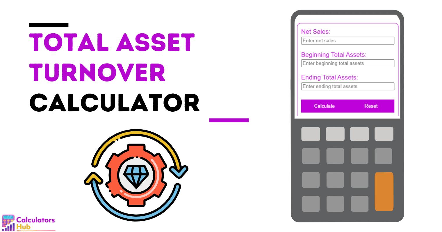 Total Asset Turnover Calculator