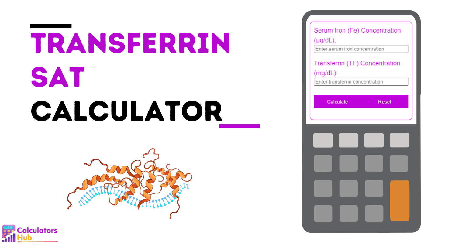 Transferrin SAT Calculator