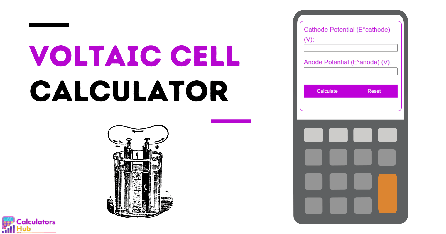 Voltaic Cell Calculator