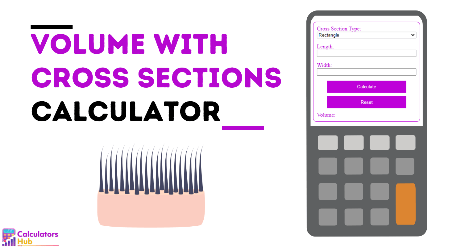 Volume With Cross Sections Calculator
