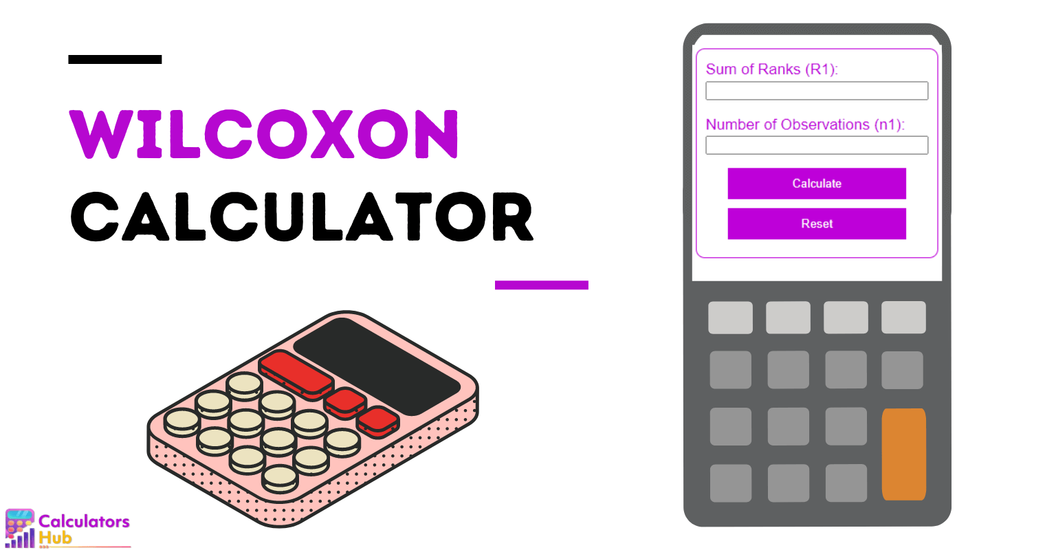 Wilcoxon Calculator