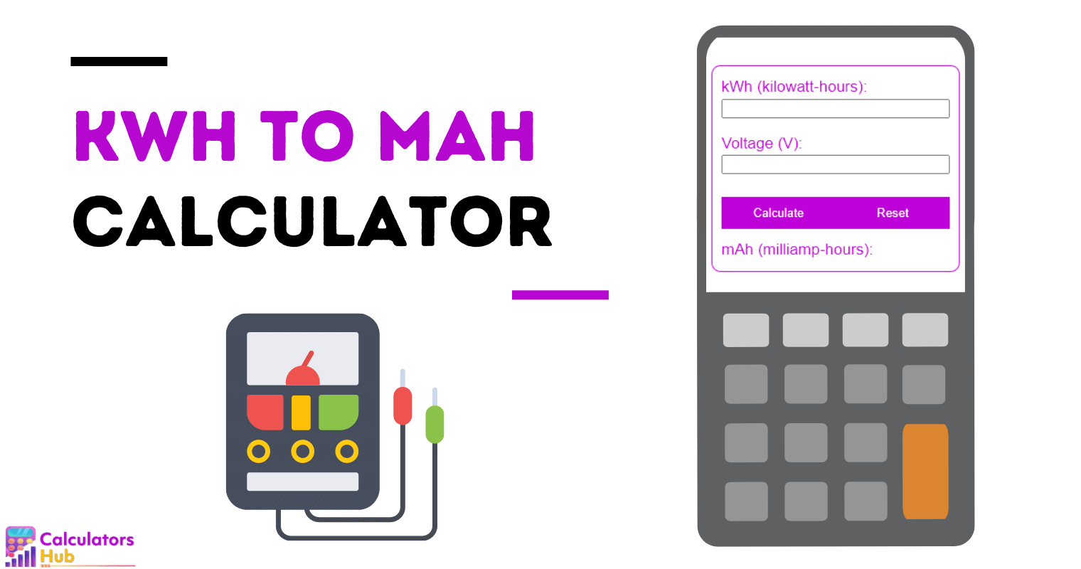 kWh to mAh Calculator
