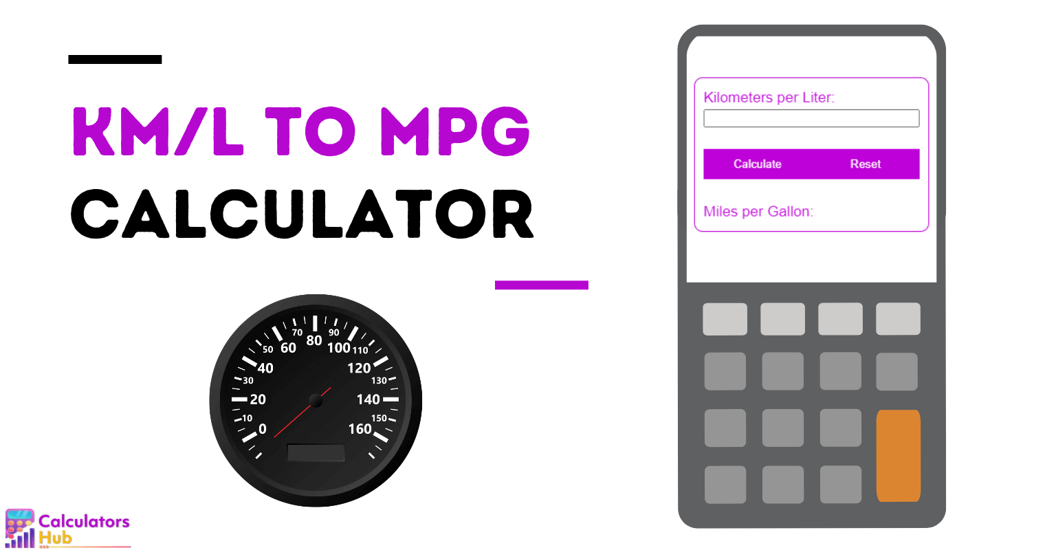 Calculadora de km/l para mpg