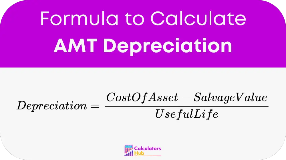 AMT Depreciation