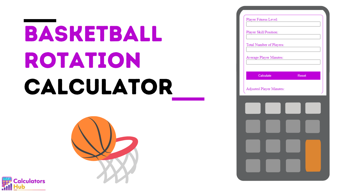 Calculadora de rotación de baloncesto