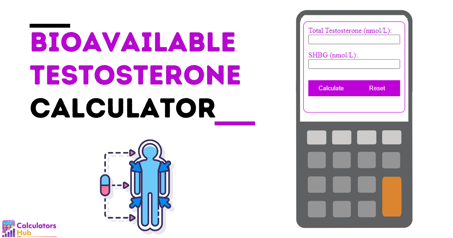 Bioavailable Testosterone Calculator