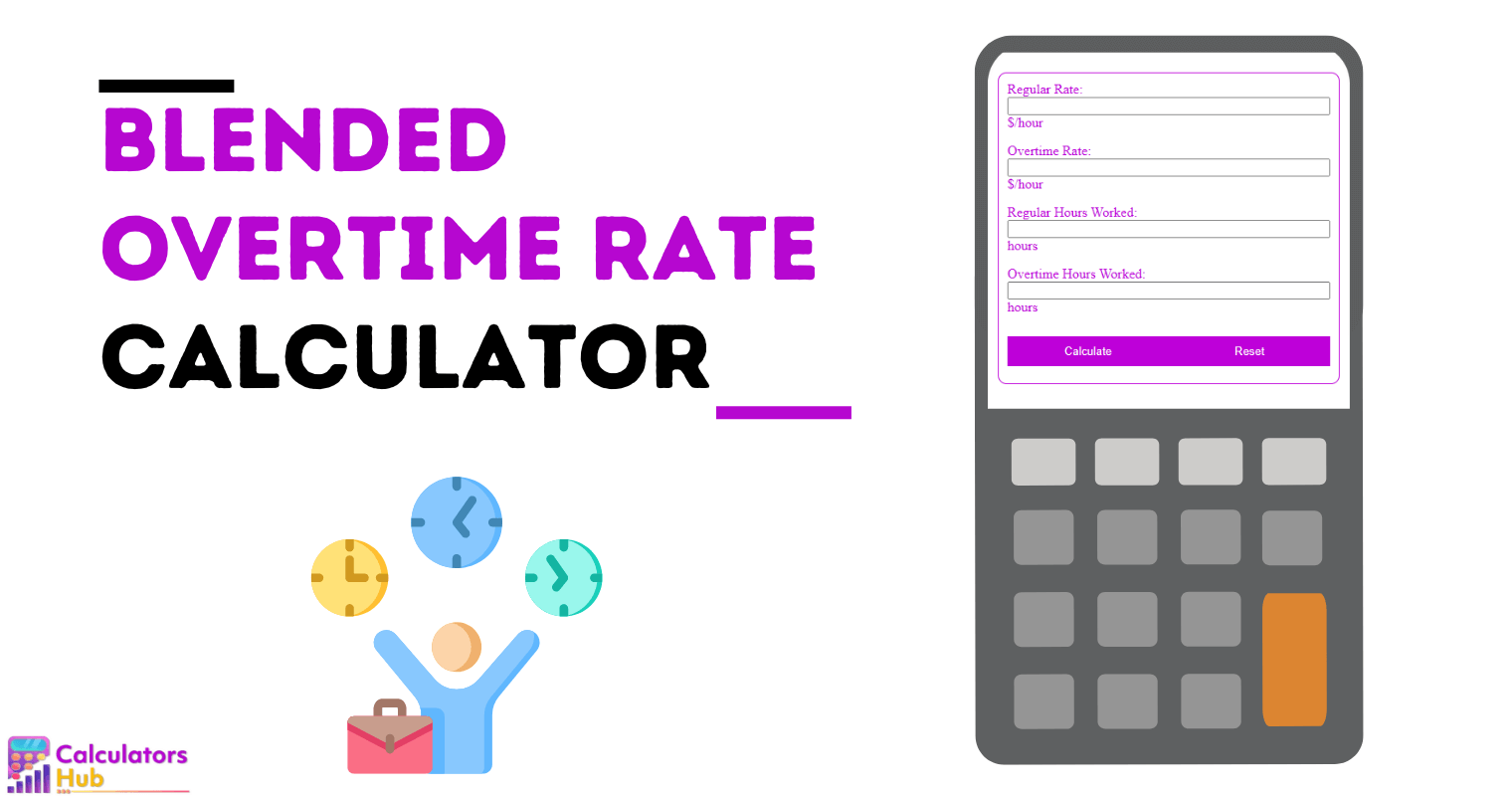 Blended Overtime Rate Calculator